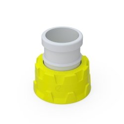 Thread adapters with ground joint for b.safe Caps and Waste Caps | Ground size NS : Socket 29/32